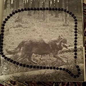 Black and gold necklace